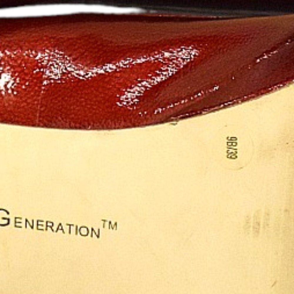 Bcbgeneration "Tina" Leather Ruby Red Stiletto Pu… - image 8